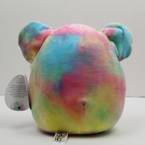 Squishmallows 8" Katya the Rainbow Tie Dyed Koala - Picture 4 of 11